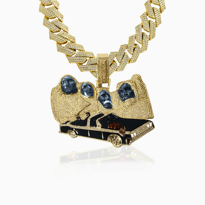 Colgante Presidentes x Hades 66 Oro 14K