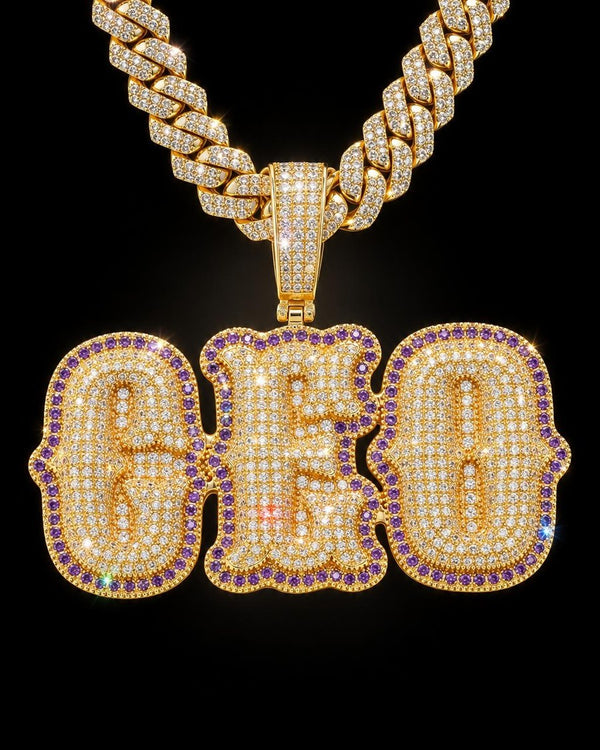 Colgante Personalizado West Max, hecho por Ice Baby