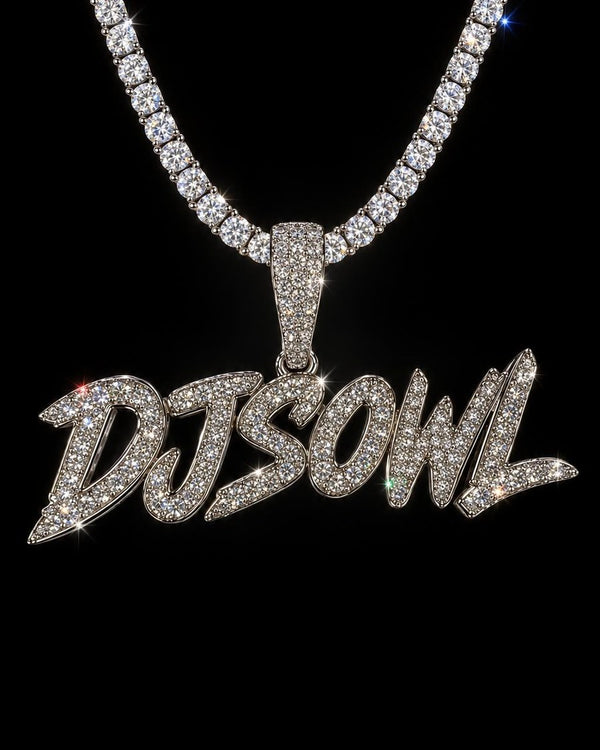 Colgante Personalizado DJSOWL, hecho por Ice Baby