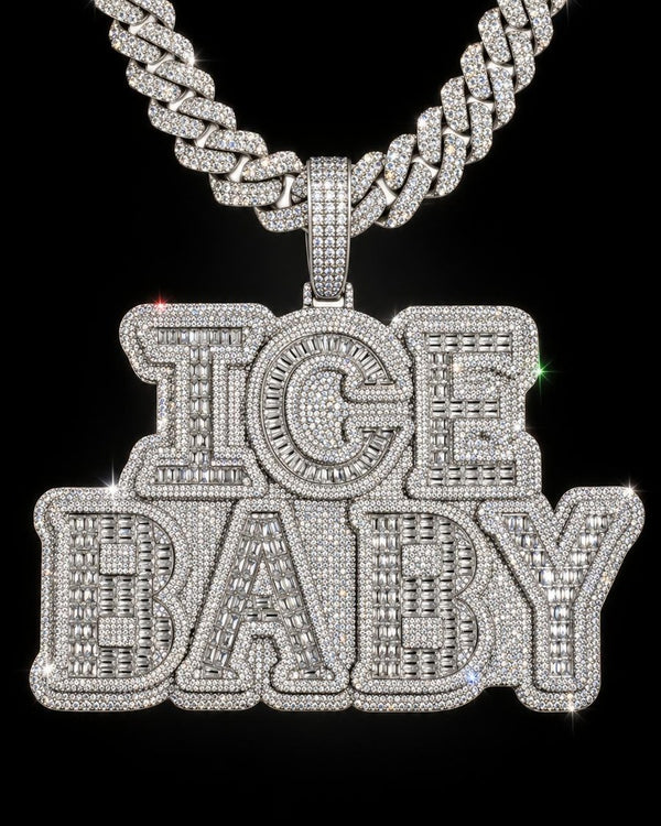 Colgante Personalizado XL Baguettes, hecho por Ice Baby