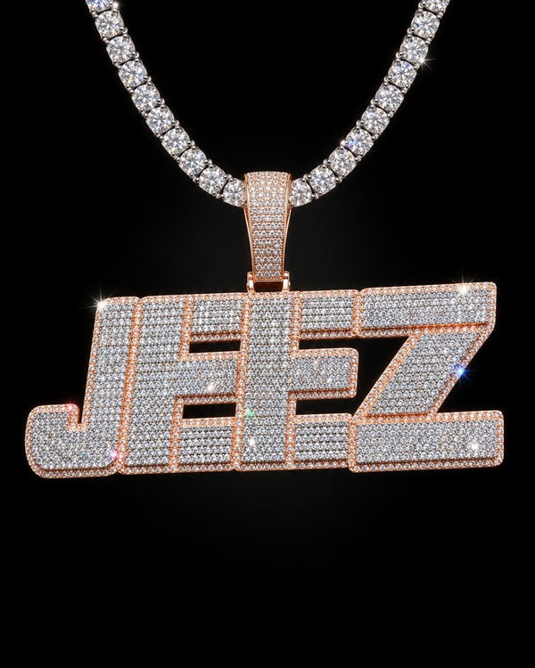 Colgante Personalizado Jeez, hecho por Ice Baby