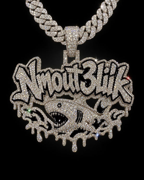 Colgante Personalizado Nmout3lik, hecho por Ice Baby