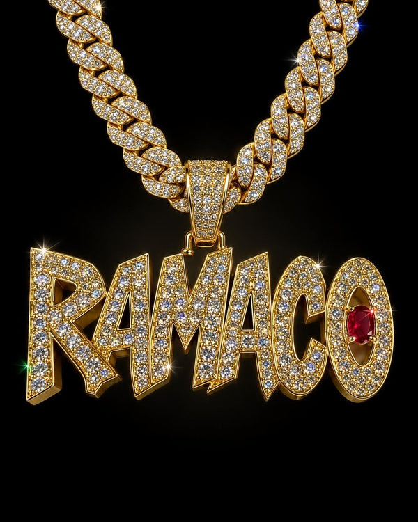 Colgante Personalizado Ramaco, hecho por Ice Baby