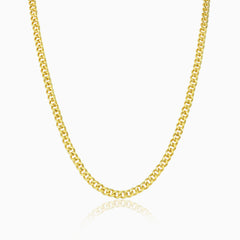 Cadena Cubana 6 Mm Florida Oro 18K