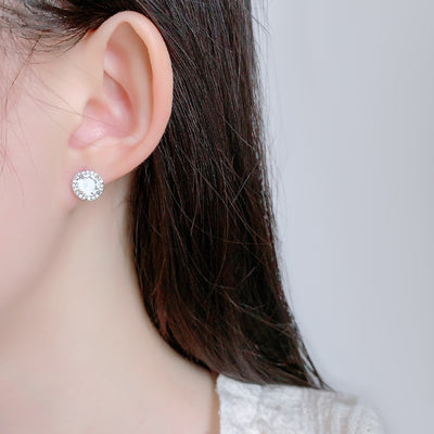 Pendientes Diamond Regular Plata 925