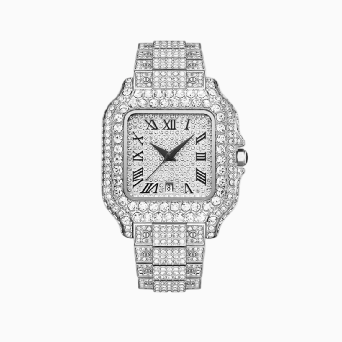Reloj Santoz Deluxe Oro Blanco
