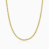 Cadena Rope 4 mm Oro 18K
