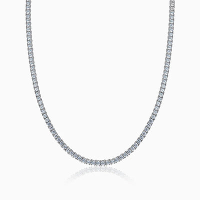 Tennis Chain VVS Moissanite – 925 Silver