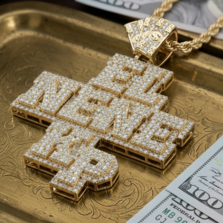 El Nene Kp 14K Gold Pendant