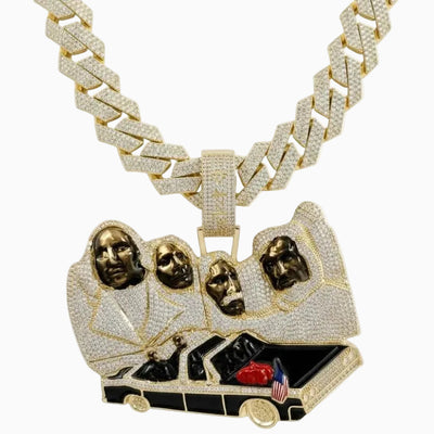 Colgante Presidentes x Hades 66 Oro 14K