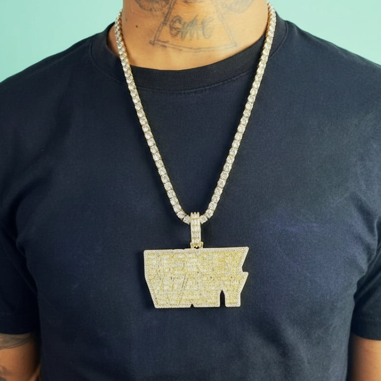 Money Wayy 14K Gold Pendant